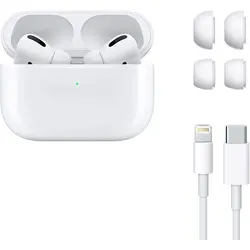 هدفون بی سیم اپل مدل AirPods Pro 2021 همراه با محفظه شارژApple AirPods Pro 2021 Wireless Headphones with Charging Case