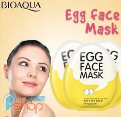 ماسک صورت ورقه ای تخم مرغ بیوآکوا 2020 EGG FACE MASK
