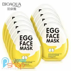 ماسک صورت ورقه ای تخم مرغ بیوآکوا 2020 EGG FACE MASK
