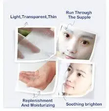 ماسک ورقه ای آبرسان و مرطوب کننده صورت عصاره لوبیا سبز2020 green beans skin mask rorec