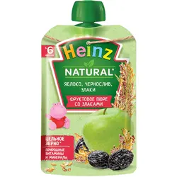 پوره ساندیسی سیب، آلو و غلات هاینز Heinz