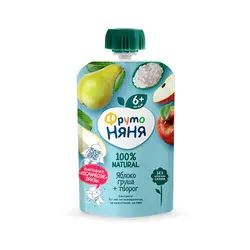 پوره ساندیسی سیب،گلابی،پنیر خامه ای فروتونیانیا Frutonyanya