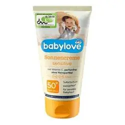 ضد آفتاب مخصوص کودک بیبی لاو baby love