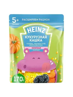 سرلاک ذرت، کدو تنبل، آلو و هویج با شیر هاینز heinz
