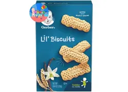 بیسکویت وانیل و گندم گربر gerber