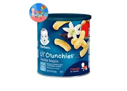 پفک وانیل و افرا با غلات کامل گربر gerber