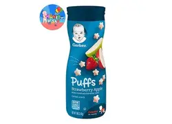 پاف سیب و توت‌فرنگی گربر gerber