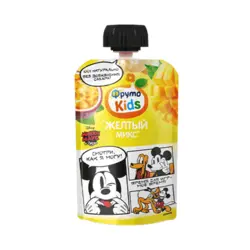 پوره ساندیسی سیب، موز، زردآلو، انبه و پشن فروت 