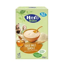 سرلاک گندم و عسل همراه با شیر هروبیبی Hero Baby