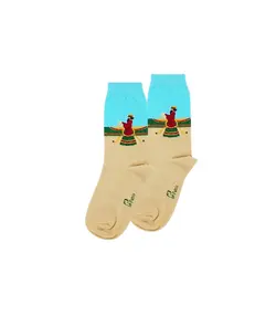 جوراب ساقدار طرح فروهر برند پاتریس 1 جفت