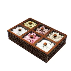 پک هدیه پذیرایی شکر پنیر 6 خانه مدل آذر 1200گرم