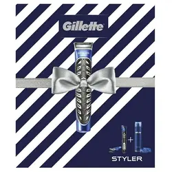 ست هدیه مردانه پک اصلاح صورت ژیلت استایلر (Styler) 2تکه