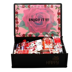 ست هدیه بهداشتی زنانه رایحه گل رز آروماتیک مدل سایه 5تکه