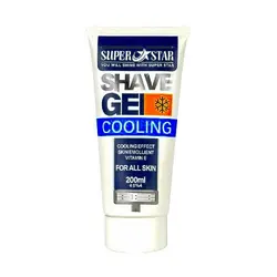 ژل اصلاح خنک کننده سوپر استار 200میل
