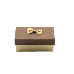 جعبه هدیه ساعت و اکسسوری قهوه ای کد 43