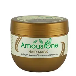 ماسک مو آموس وان با آبکشی حاوی کلاژن و روغن آرگان ۵۰۰ میل