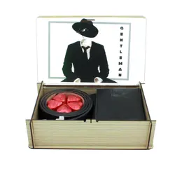 هدیه مردانه ست کیف و کمربند پک لویی ویتون 2تکه