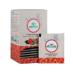 دمنوش گیاهی مخلوط سرخارگل و قره قاط زوریک ( اعصاب )