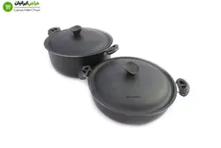 سرویس قابلمه ماهیتابه سایز بزرگ مجلسی آلومسان