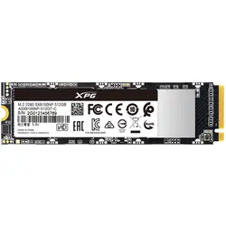 هارد SSD اینترنال ای دیتا ایکس پی جی مدل SX8100 ظرفیت 512 گیگابایت