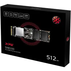 هارد SSD اینترنال ای دیتا ایکس پی جی مدل SX8100 ظرفیت 512 گیگابایت
