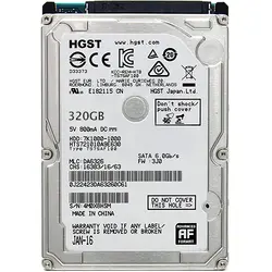 هارددیسک اینترنال 2.5 اینچی HGST با ظرفیت 320 گیگابایت