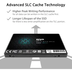 اس اس دی اینترنال سیلیکون پاور مدل Ace A55 ظرفیت 512 گیگابایت - خرید اس اس دی