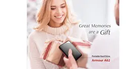 هارد اکسترنال سیلیکون پاور مدل Armor A62S ظرفیت 1 ترابایت