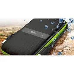 هارد اکسترنال سیلیکون پاور مدل Armor A60 ظرفیت 1 ترابایت - خرید هارد اکسترنال