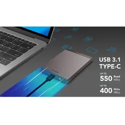 اس اس دی اکسترنال لکسار مدل SL200 ظرفیت 1 ترابایت - فروشگاه اینترنتی هاردسرا