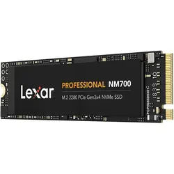 اس اس دی اینترنال لکسار مدل NM700 M.2 2280 ظرفیت 256 گیگابایت - فروشگاه هاردسرا