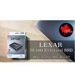 اس اس دی اینترنال لکسار مدل SL100 ظرفیت 512 گیگابایت - بررسی و خرید اس اس دی لکسار