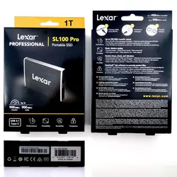 حافظه SSD اکسترنال لکسار مدل SL100 Pro ظرفیت یک ترابایت - فروشگاه اینترنتی هاردسرا