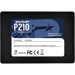 اس اس دی اینترنال پتریوت مدل P210 ظرفیت 256 گیگابایت - بررسی و خرید اس اس دی پتریوت