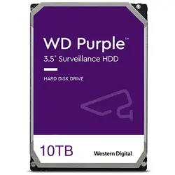 هارددیسک اینترنال وسترن دیجیتال مدل Purple WD100PURZ ظرفیت 10 ترابایت اصلی