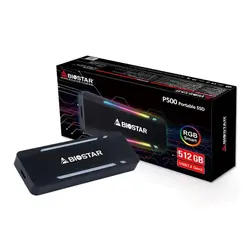 اس اس دی اکسترنال بایوستار مدل P500 ظرفیت 512 گیگابایت - فروشگاه اینترنتی هاردسرا