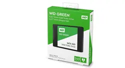 اس اس دی اینترنال وسترن دیجیتال مدل Green WDS240G2G0A ظرفیت 240 گیگابایت