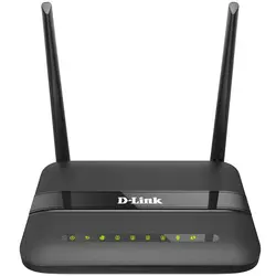 مودم  روتر N300 بی‌ سیم ADSL2+ دی-لینک مدل DSL-124