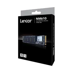 اس اس دی اینترنال لکسار مدل NM610 ظرفیت 500گیگابایت - بررسی و خرید اس اس دی لکسار