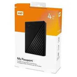 هارد اکسترنال وسترن دیجیتال مدل My Passport ظرفیت 4 ترابایت