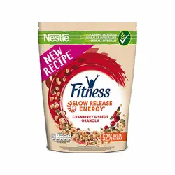 کرن فلکس نستله گرانولا جو دوسر کرنبری و دانه کدو تنبل فیتنس  Nestle