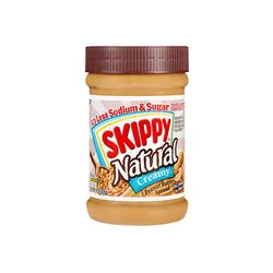 کره بادام زمینی اسکیپی کرمی ارگانیک و بدون گلوتن 425 گرم Skippy