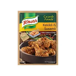 کیسه پخت مرغ کنور همراه با ادویه مخصوص آویشن و سیر 35 گرم Knorr