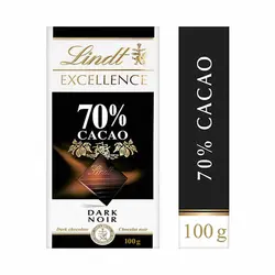 شکلات تلخ لینت اکسلنس 70 درصد Lindt