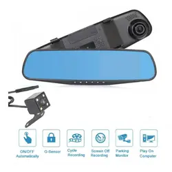 دوربین خودرو آینه ای و دنده عقب Blackbox DVR