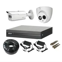 پکیج ۲ دوربینه داهوا ۱۲۰۰BP-EMP-A