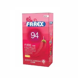 کاندوم فارکس مدل Fire 94 حجم 12 عدد