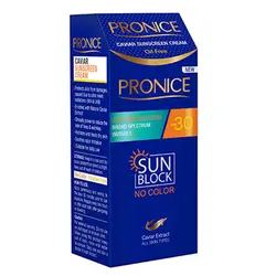 کرم ضد آفتاب بی رنگ خاویار پرونایس حجم 50mL