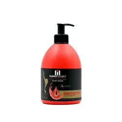 ماسک مو تثبیت رنگ و محافظ مو پلی هات مومنت ( با آبکشی) حجم 500mL
