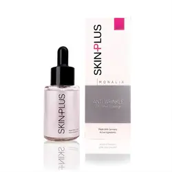 سرم ضد چروک و ضد پیری مونالیا مدل اسکین پلاس حجم 30mL